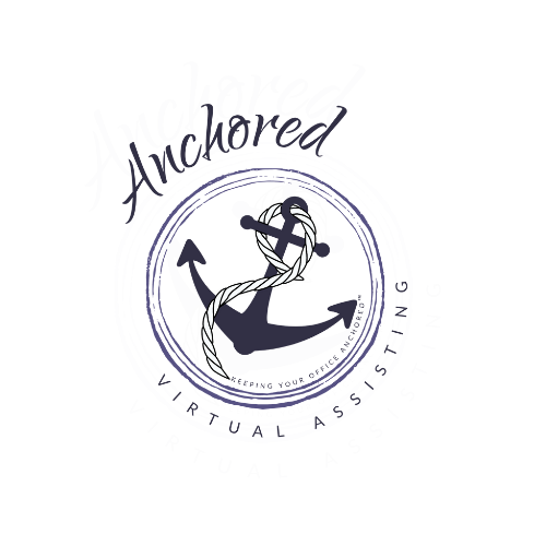 Anchored VA Logo, Logos; Design Elements; Graphic Design; Web Design with watermark